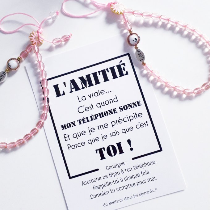 Cadeau Amitié Femme - Bracelet Amitié